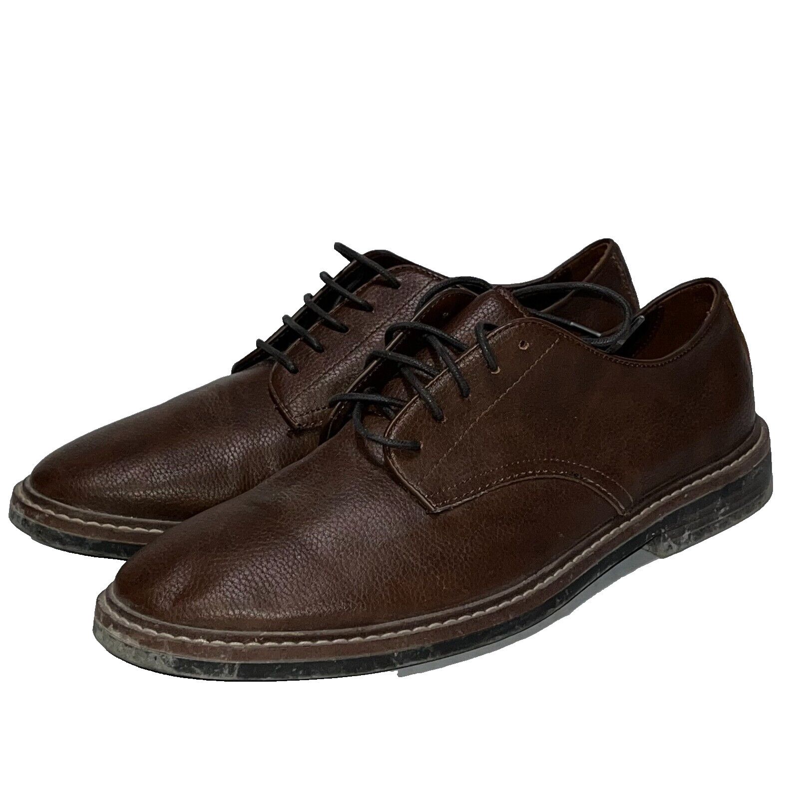 Zara Zara Men Size 43 / 10 Brown Oxford Dress Shoes Derby Size US 10 / EU 43 - 5 Thumbnail