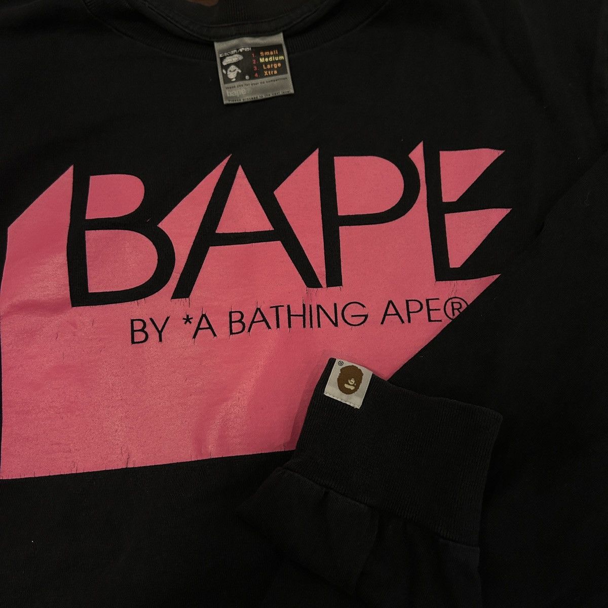 Bape BY BATHING APE LONG SLEEVE TEE Size US M / EU 48-50 / 2 - 5 Thumbnail