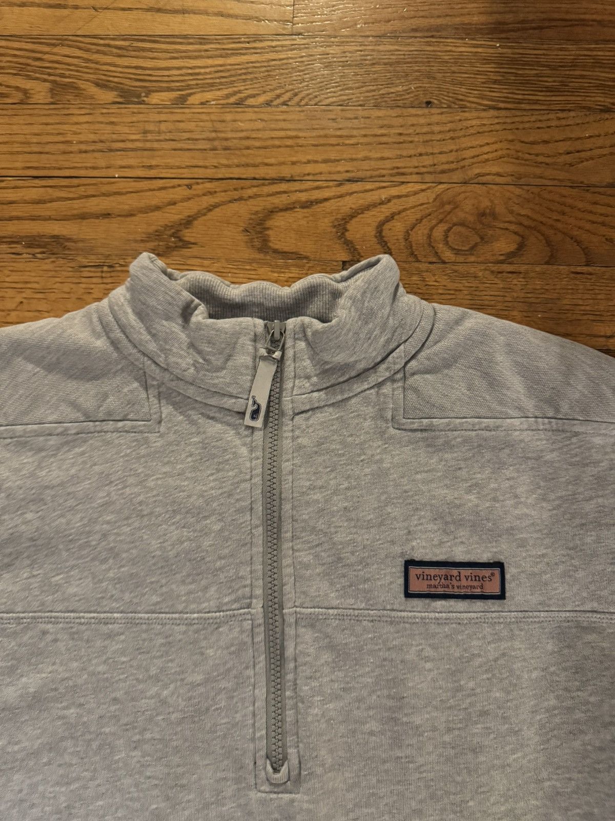 Vineyard Vines Medium Grey Vineyard Vines 1/4 zip up Size US M / EU 48-50 / 2 - 2 Thumbnail