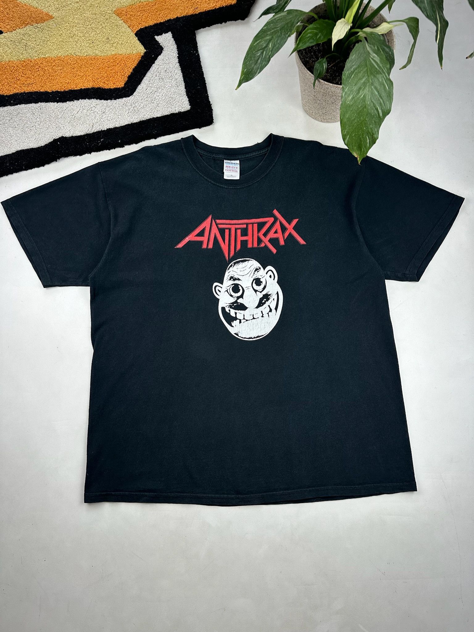 Band Tees Vintage Anthrax tshirt Size US XL / EU 56 / 4 - 1 Thumbnail