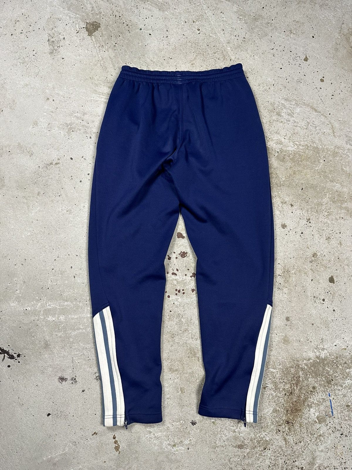 Adidas Vintage 90s Adidas x Tottenham Hotspur Navy Track Pants Size US 30 / EU 46 - 2 Thumbnail