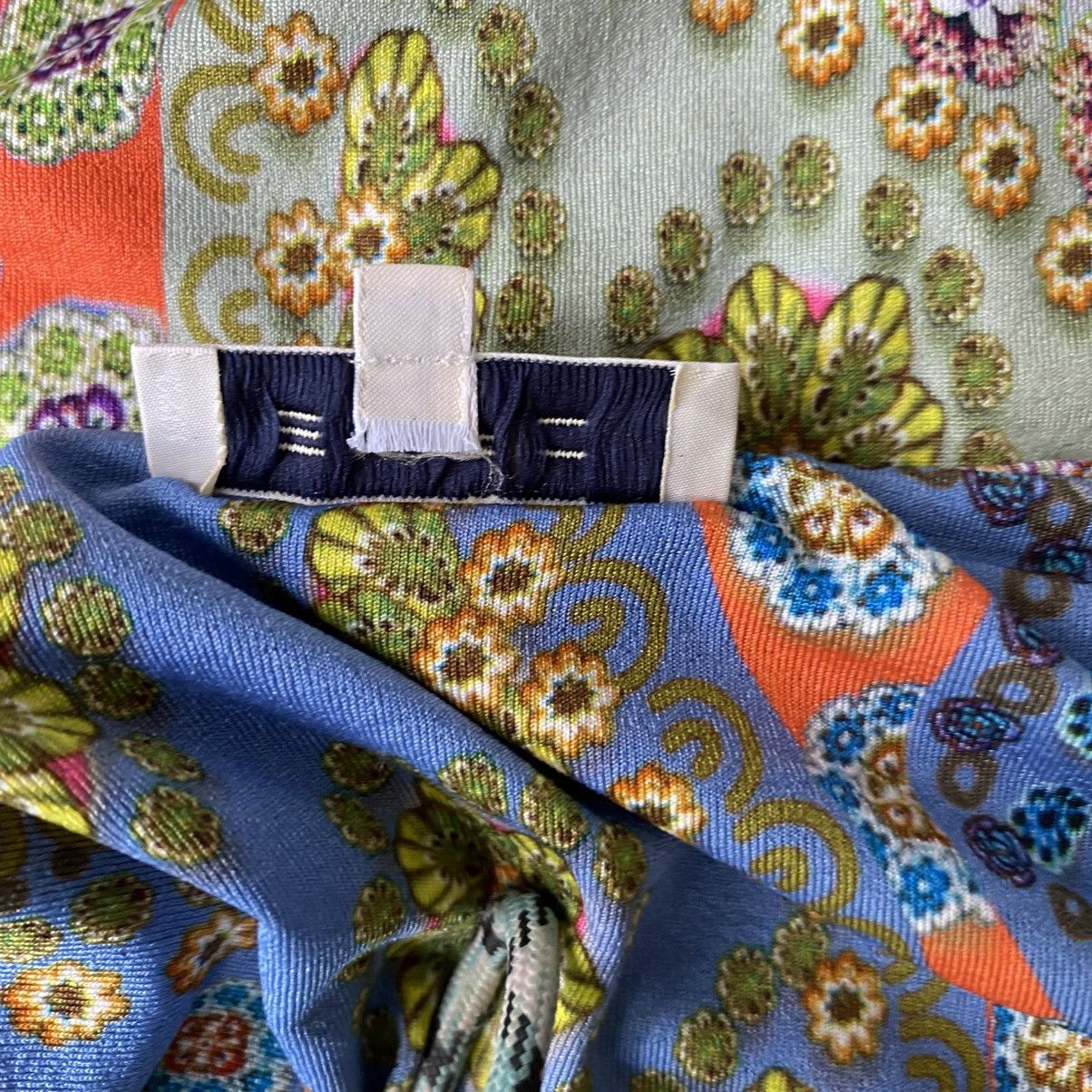 Etro ETRO Milano Multicolor Paisley Print Scoop Neck Top Size M / US 6-8 / IT 42-44 - 22 Thumbnail