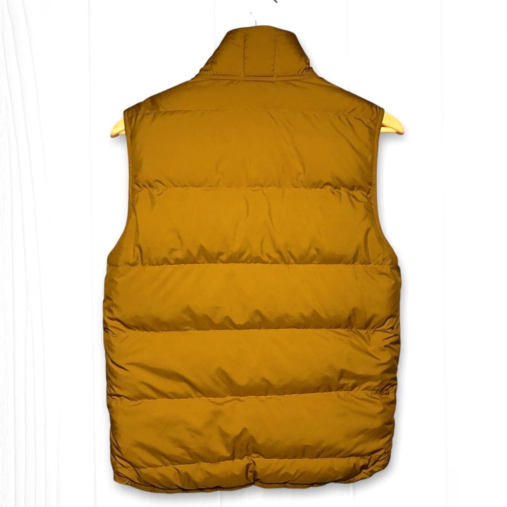 Patagonia Patagonia Vest Two Tone Puffer Down Chest Zip Stand-Up Collar XS Mens Brown Gray Two Tone Solid Pocket Logo Size US XS / EU 42 / 0 - 4 Thumbnail