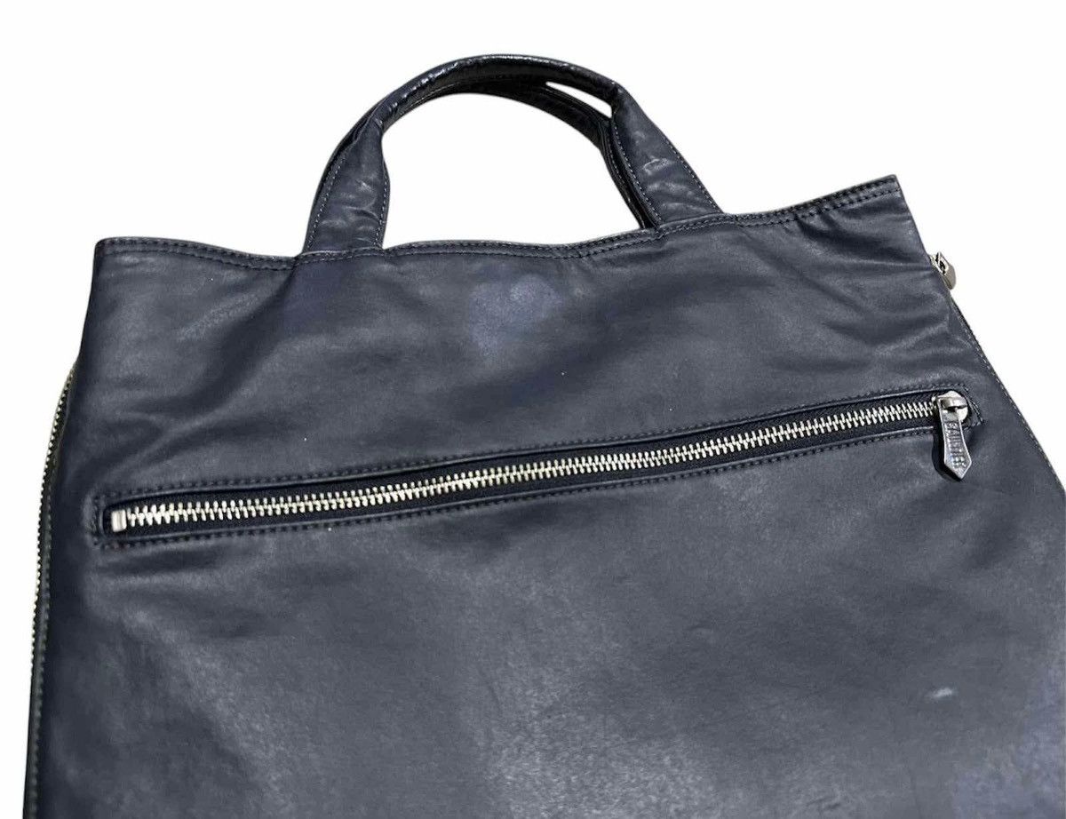 Gaultier Homme Objet × Jean Paul Gaultier 🔥Vintage Jean Paul Gautier Leather Tote Bag Zip JPG Bag Size ONE SIZE - 7 Thumbnail