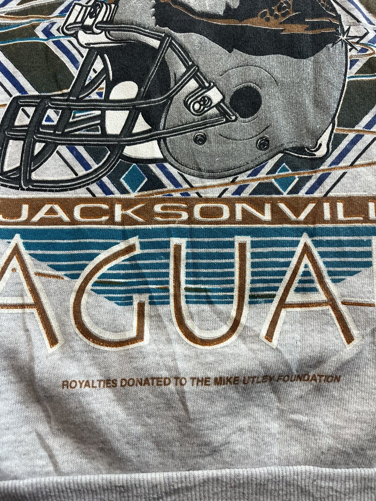 NFL Vintage NFL JAGUARS Thumbs Up! Team 80’s Sweater shirt Size US L / EU 52-54 / 3 - 6 Thumbnail