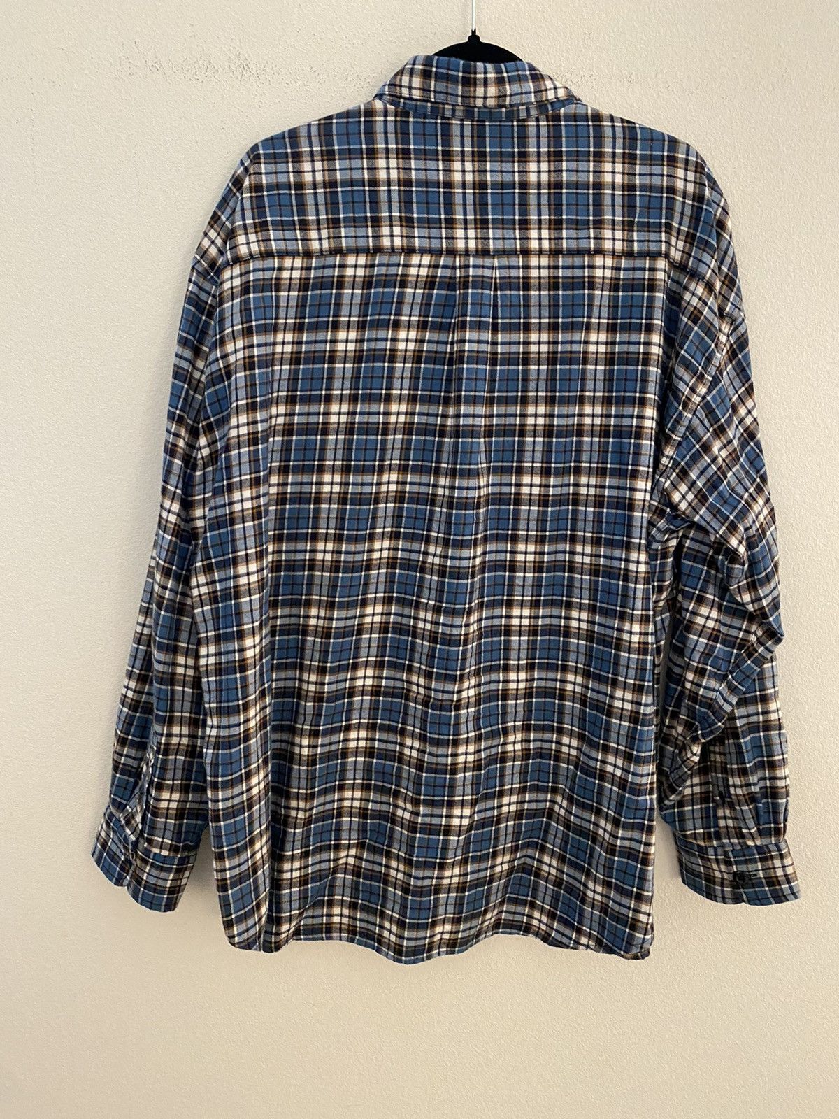 Carhartt WIP L/S Yuma Blue Plaid Shirt XL Menswear