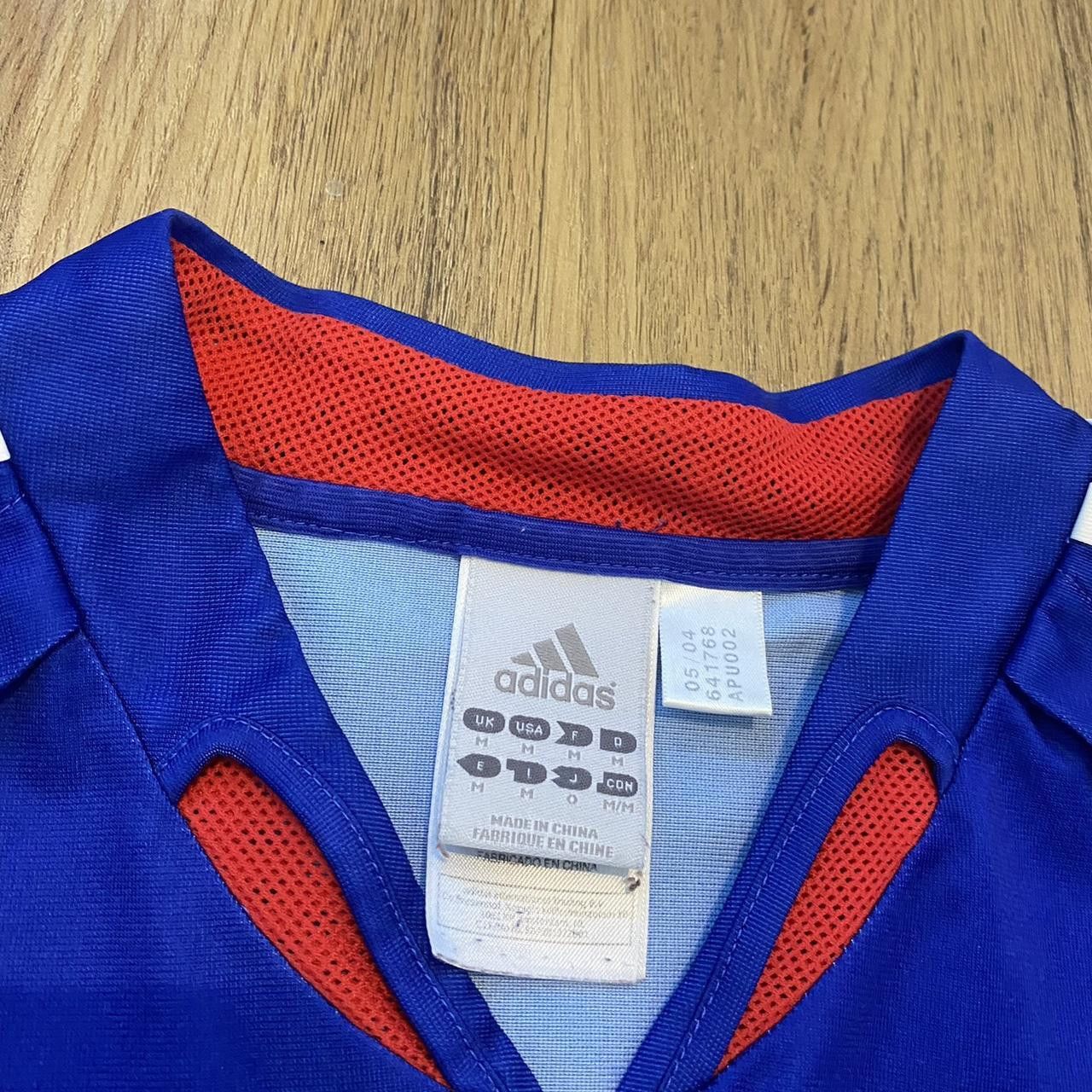 Adidas 2004-06 France Adidas Home Football Shirt y2k 2000s Euro Size US M / EU 48-50 / 2 - 4 Thumbnail