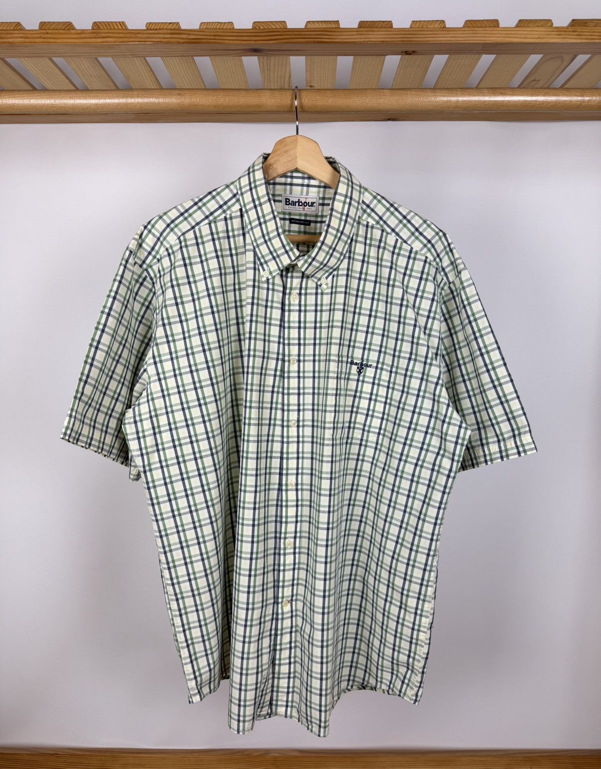 Barbour Barbour Short Sleeve Shirt Button Ups Size XXL Size US XXL / EU 58 / 5 - 1 Thumbnail