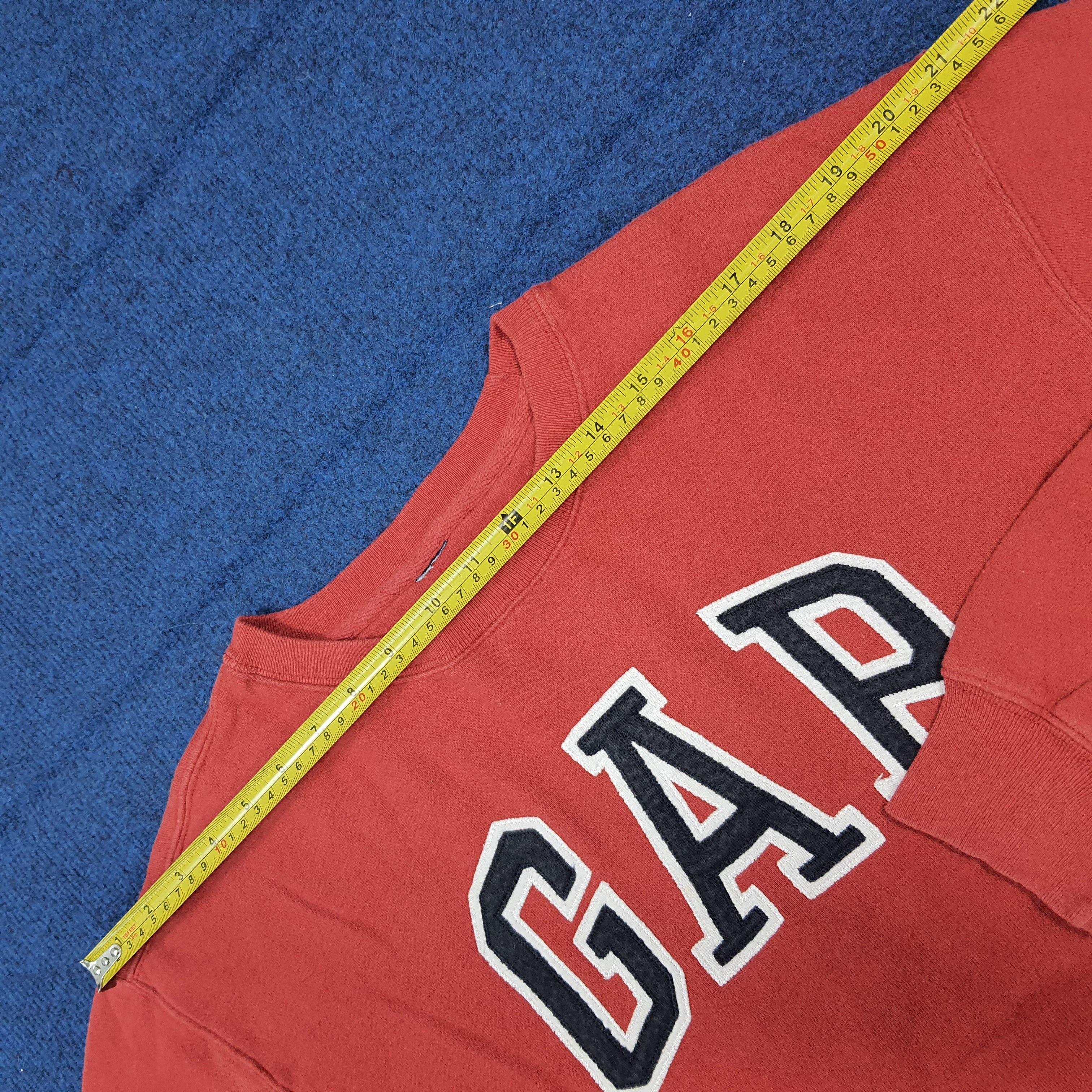 Gap Vintage GAP Spell Out Sweatshirt C288N17 Size US M / EU 48-50 / 2 - 11 Thumbnail