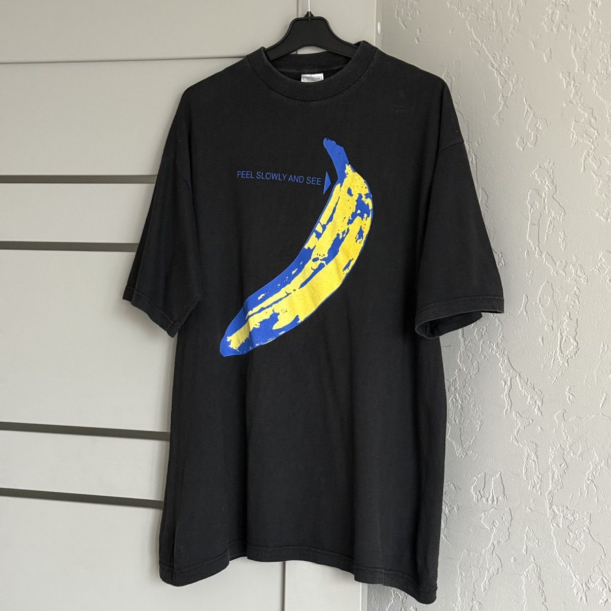 Vintage Vintage 1993 The Velvet Underground Tour T-Shirt Size US XL / EU 56 / 4 - 1 Thumbnail