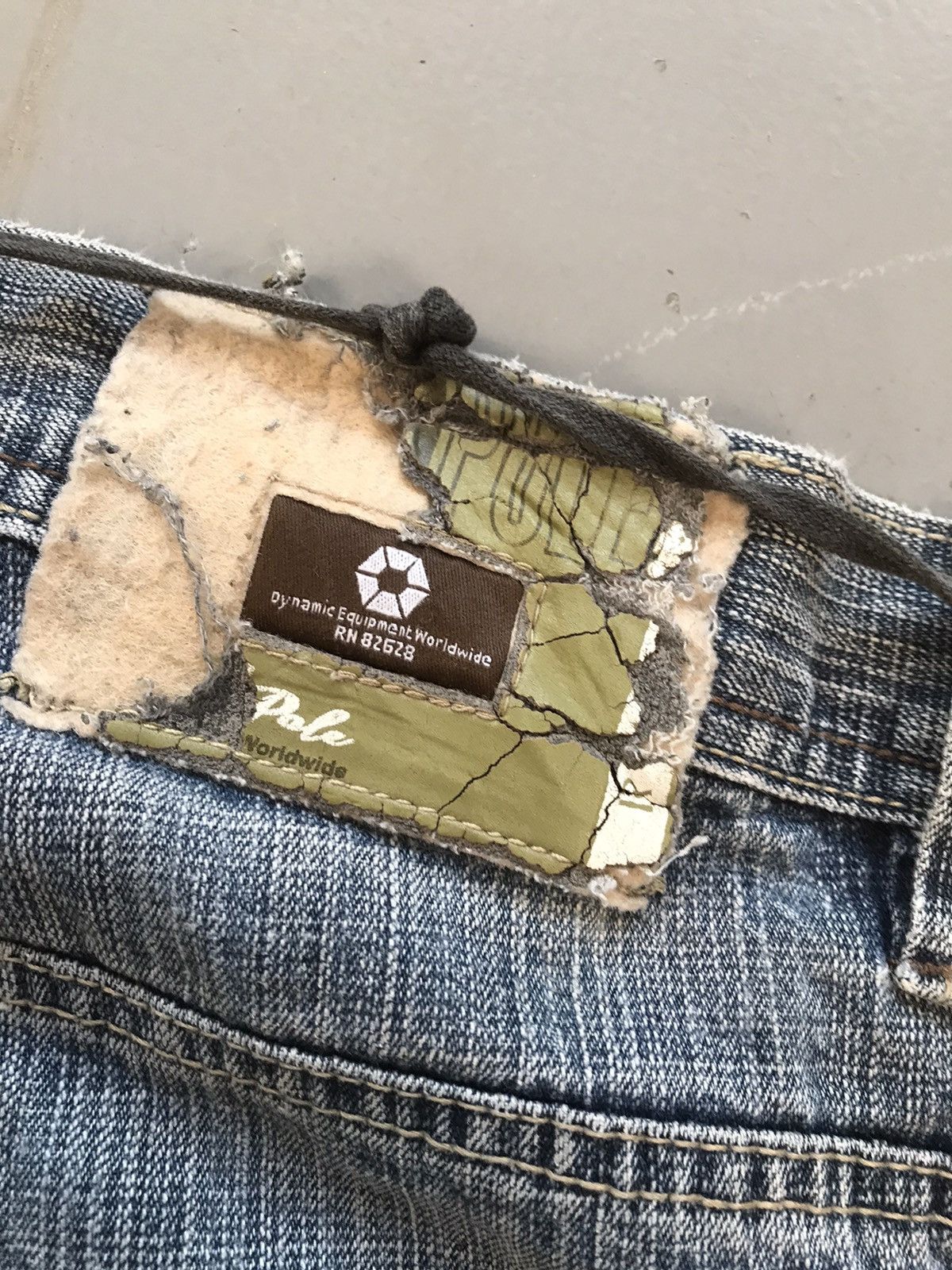 Southpole × Vintage Vintage Southpole brown tab straight fit denim Size US 36 / EU 52 - 15 Thumbnail