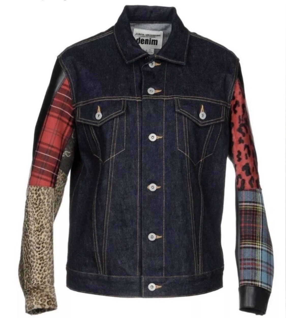 New Comme des garçons Junya watanabe fabric denim jacket