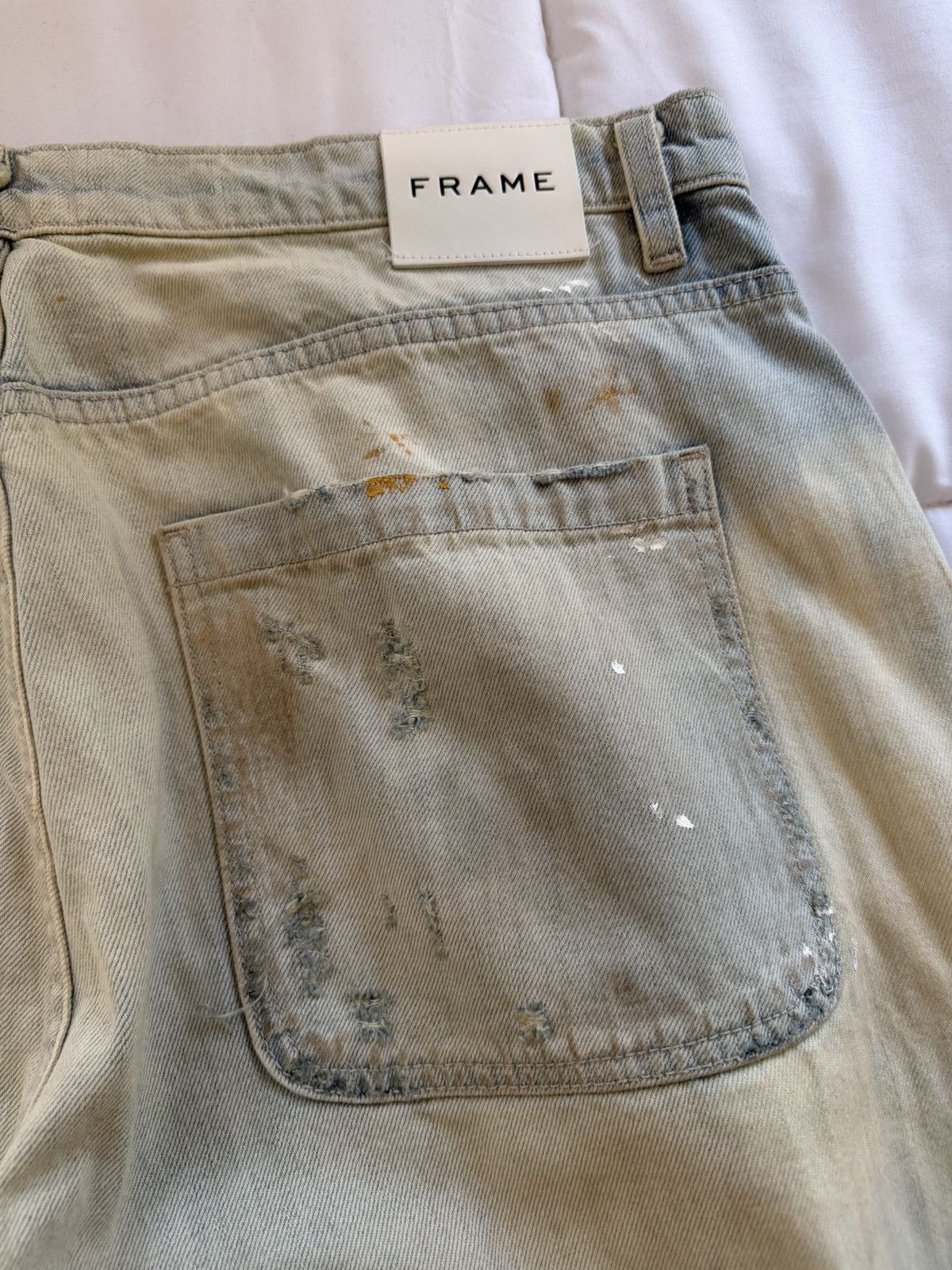 Frame Frame Distressed Flared Denim Size US 36 / EU 52 - 8 Thumbnail