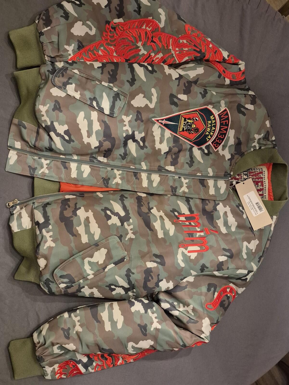 murd333r.fm MFM333 Special Ops Camo Bomber Jacket Size Small Size US S / EU 44-46 / 1 - 1 Thumbnail