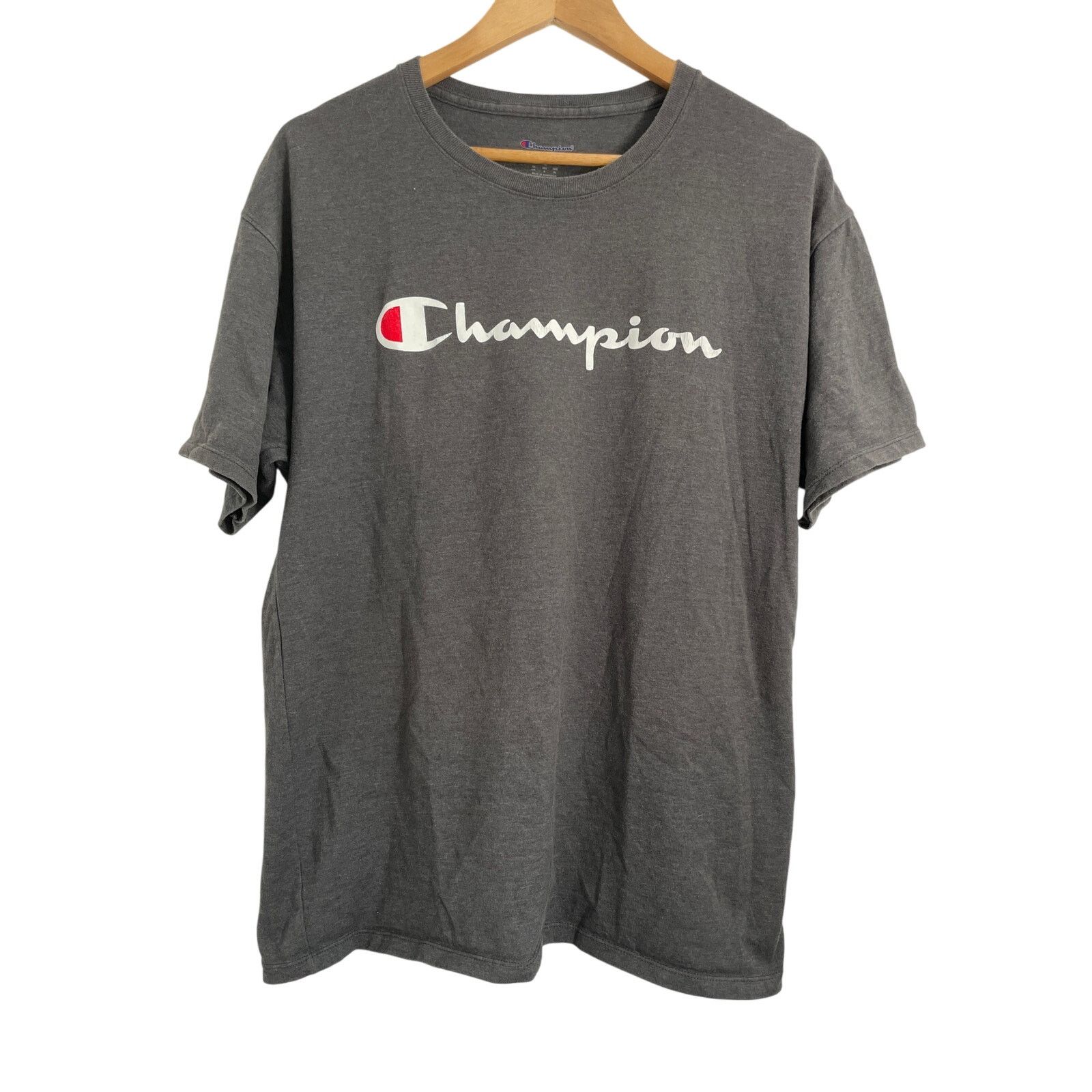 Champion Champion Men's Classic Graphic Jersey Script Tee Shirt Size US L / EU 52-54 / 3 - 1 Thumbnail