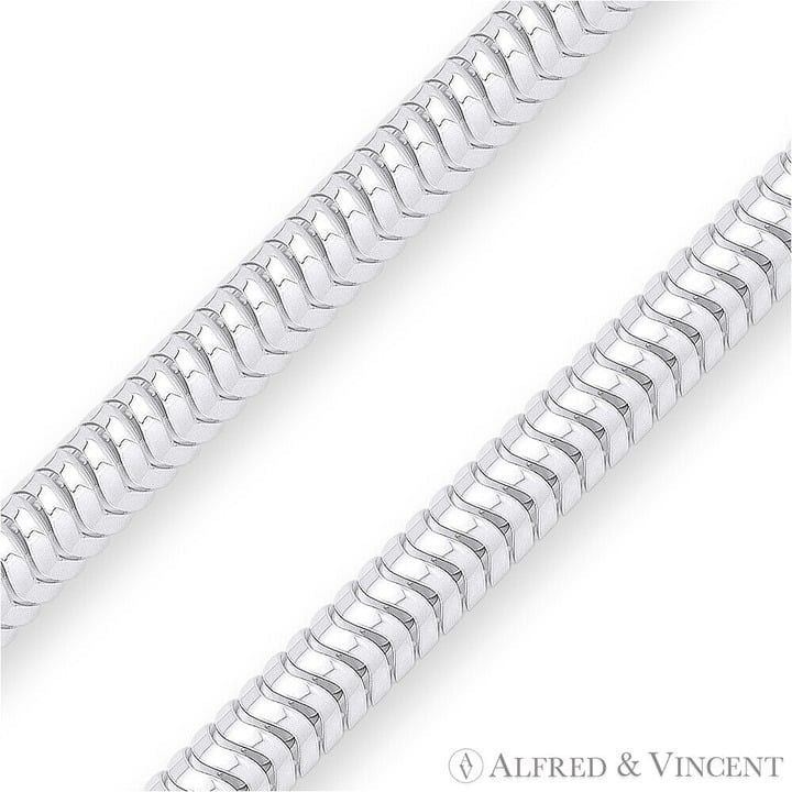 Other 3.2mm Flexible Snake Link Italian Chain Necklace Size ONE SIZE - 2 Thumbnail