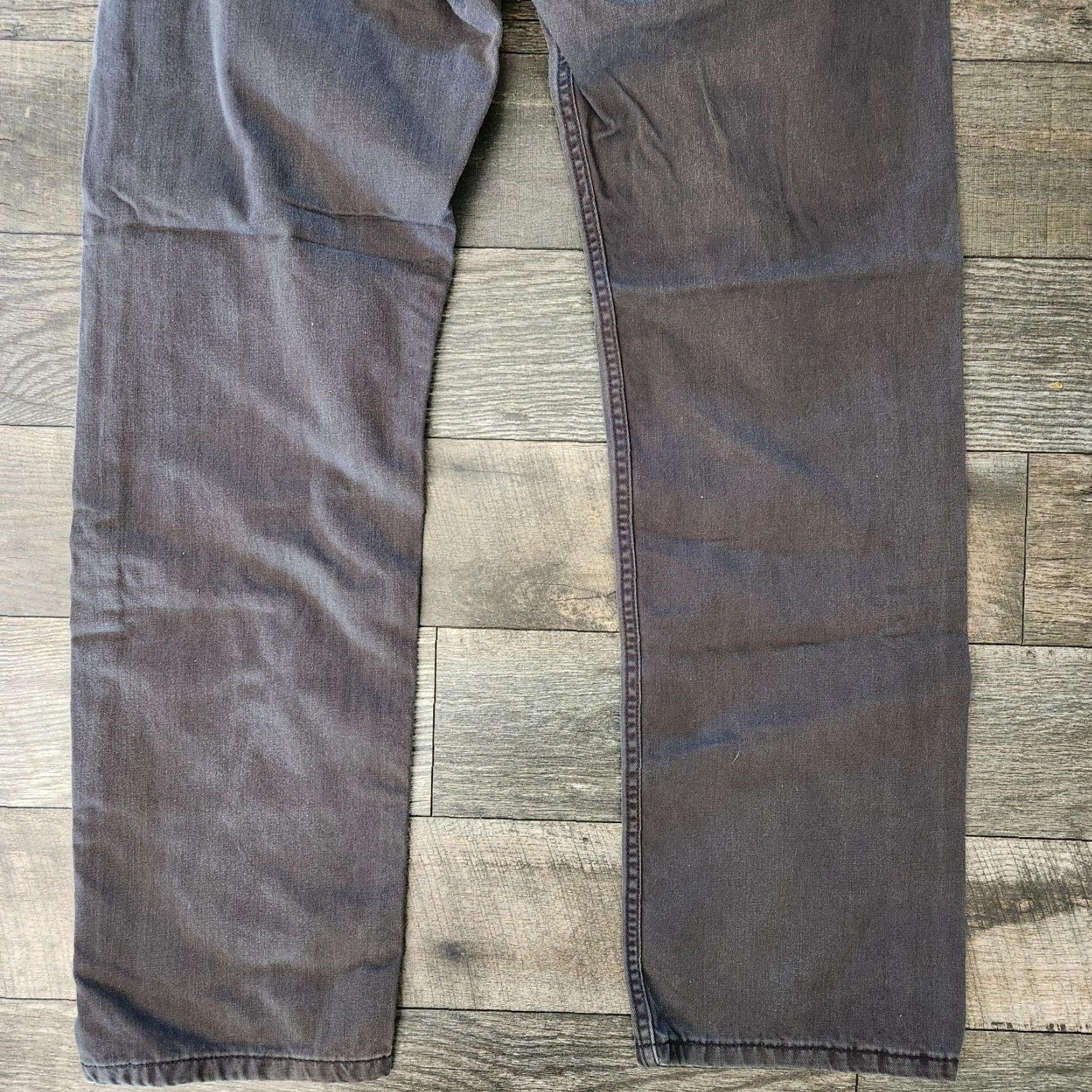 Levi's Levi's 505 Jeans Men 34X32 Regular Straight Denim Gray Tab Size US 34 / EU 50 - 7 Thumbnail
