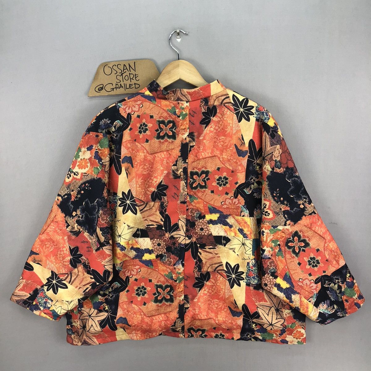 Japanese Brand Japanese Brand Floral Motive Baggy Kimono Size US XXL / EU 58 / 5 - 11 Thumbnail