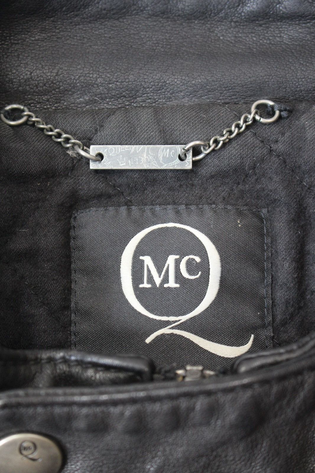 Alexander McQueen 2012 ALEXANDER MCQUEEN LAMBSKINS LEATHER BIKER JACKET Size US S / EU 44-46 / 1 - 10 Thumbnail