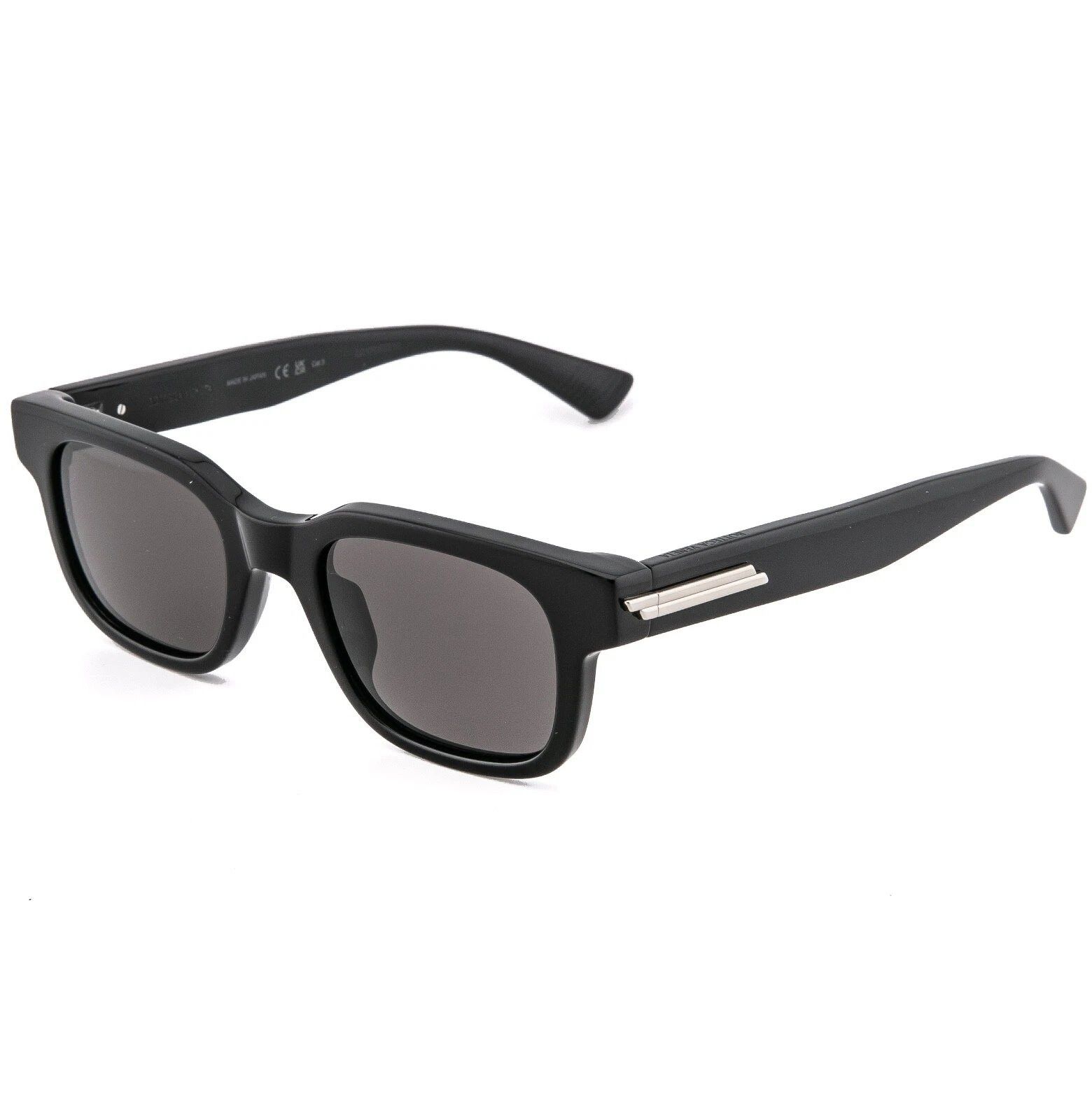 Bottega Veneta BOTTEGA VENETA 1411 BV1411S Black Classic Sunglass 001 Size ONE SIZE - 4 Thumbnail