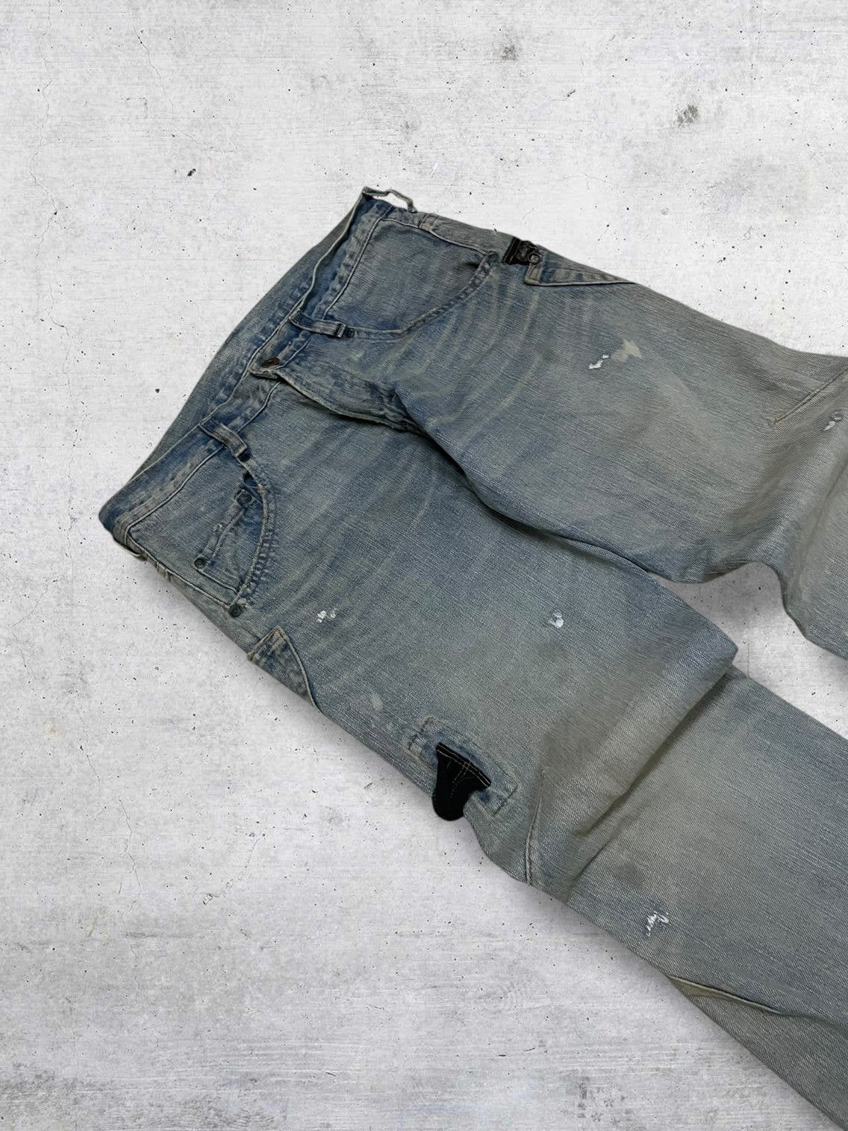 Japanese Brand VINTAGE RNA PUNK JAPAN DESIGNER 90S OLD MUDWASH CARPENTER Size US 31 - 7 Thumbnail