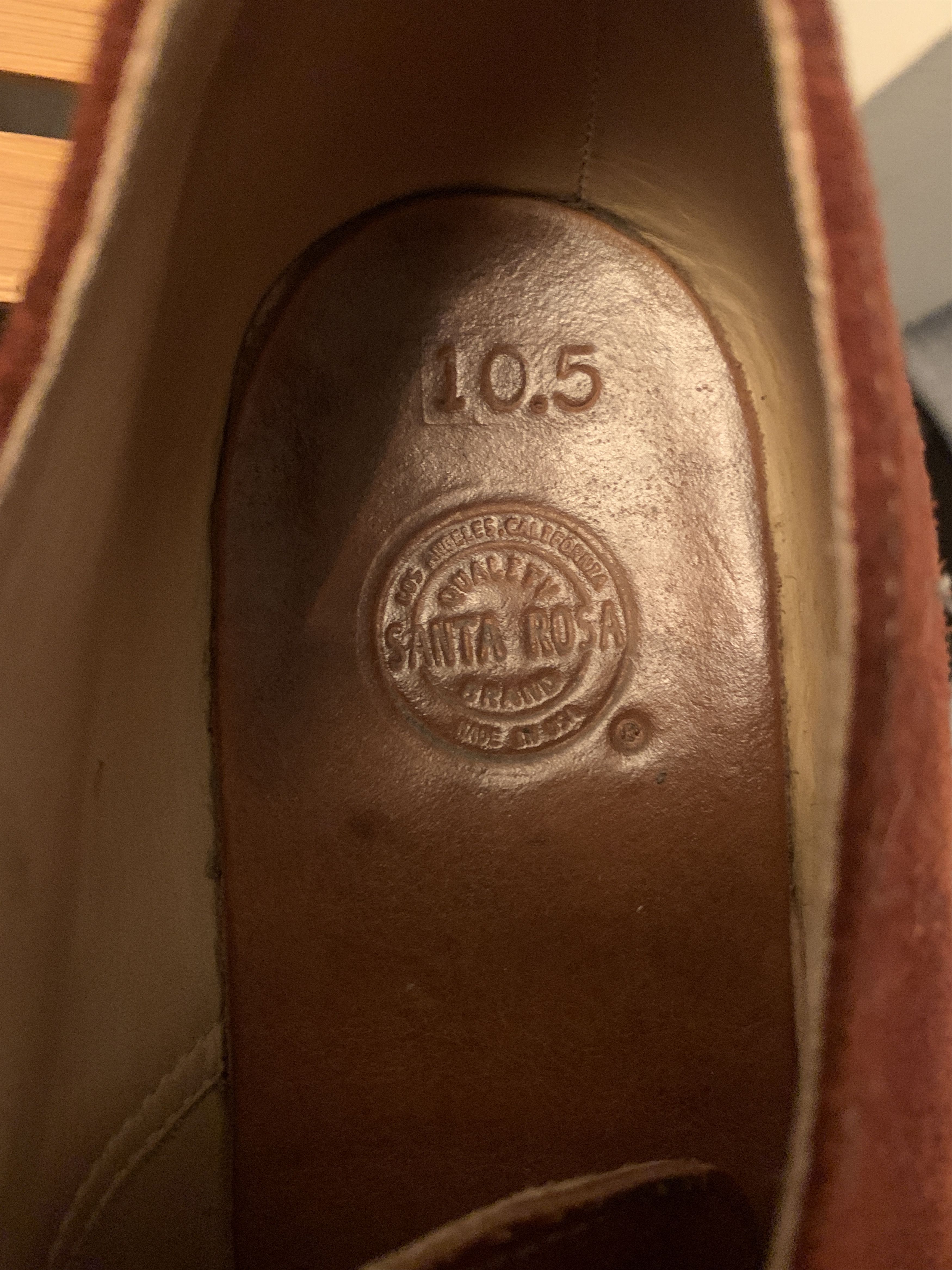 Santa Rosa Santa Rosa Desert Suede Shoes Size US 10.5 / EU 43-44 - 6 Thumbnail