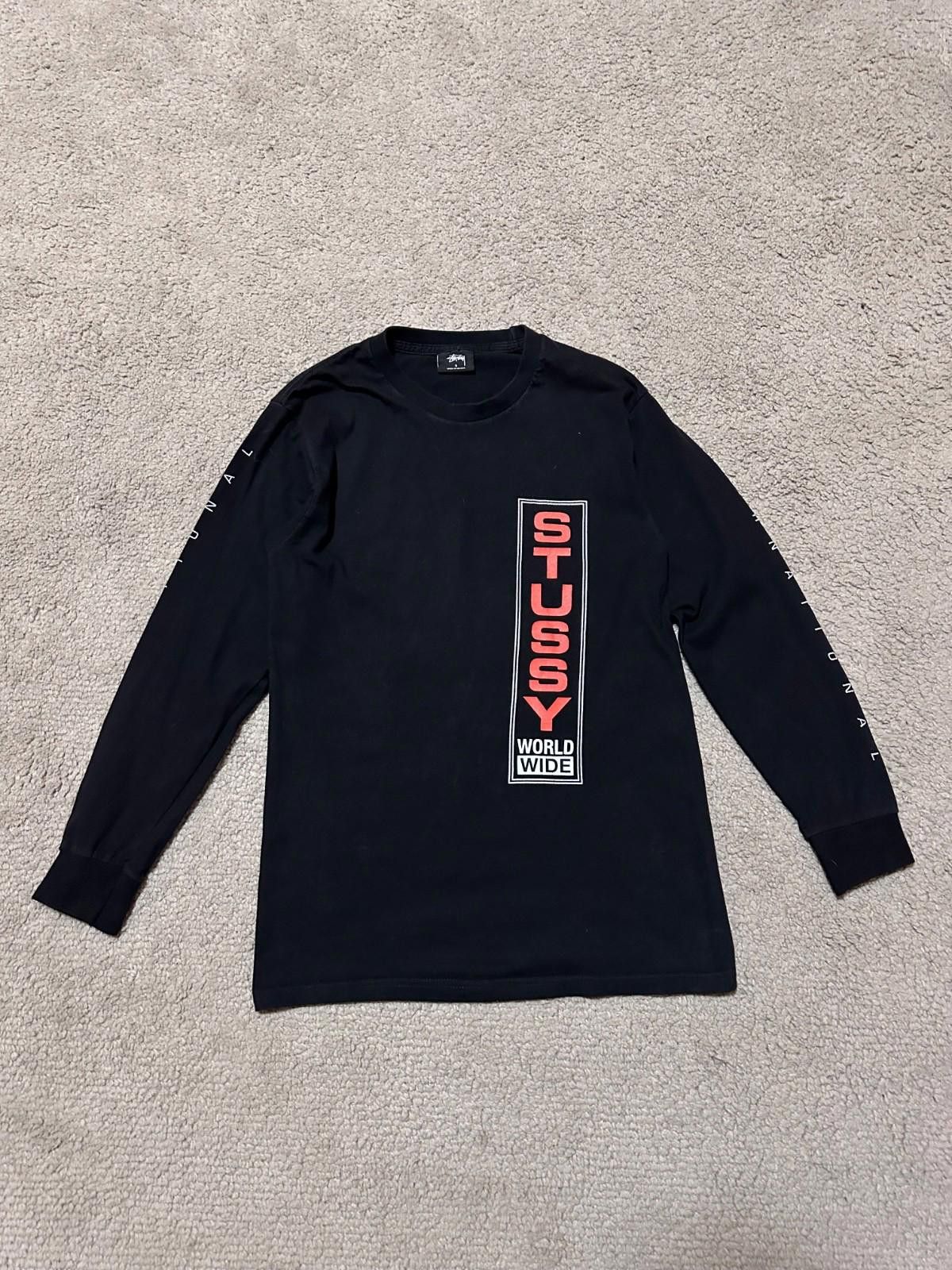 Stussy Stussy International Long sleeve Shirt Sz S Size US S / EU 44-46 / 1 - 1 Thumbnail