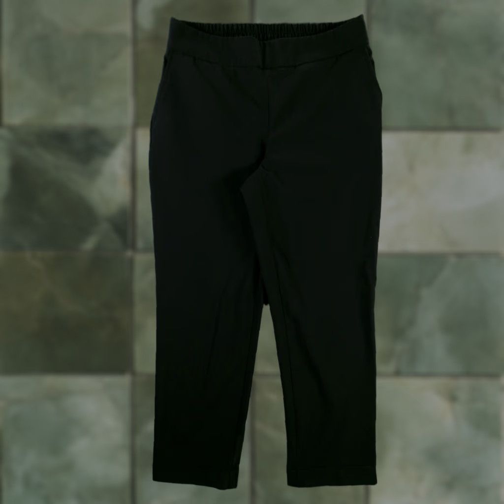 Rachel Zoe Rachel Zoe Pant Women 8 Black Dark Regular Straight Leg Dress Pants Office Casual Business Size 30" / US 8 / IT 44 - 1 Thumbnail