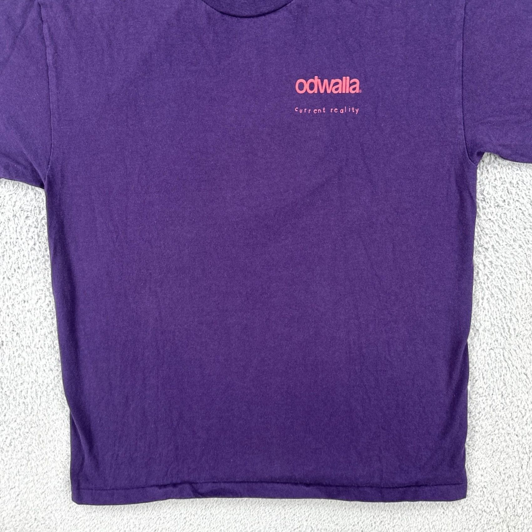 Hanes VINTAGE Hanes Beefy-T T-Shirt Purple Large 90s Hipster Hippie Mens Crew Neck Short Sleeve Size US L / EU 52-54 / 3 - 5 Thumbnail