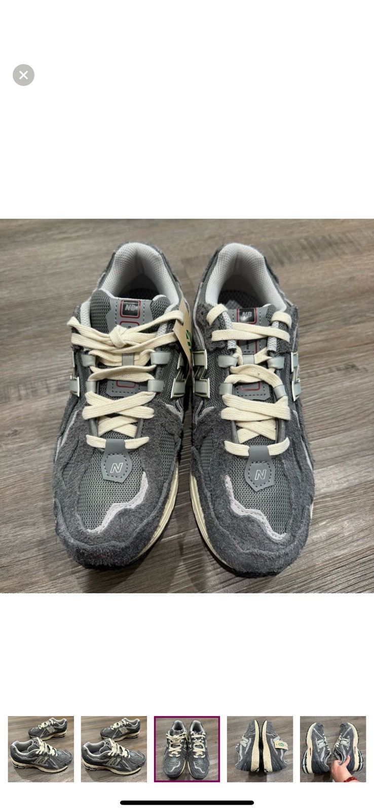 CNCPTS × New Balance New Balance X Concepts 1906 Grey Suede Sneakers Size US 10.5 / EU 43-44 - 3 Thumbnail