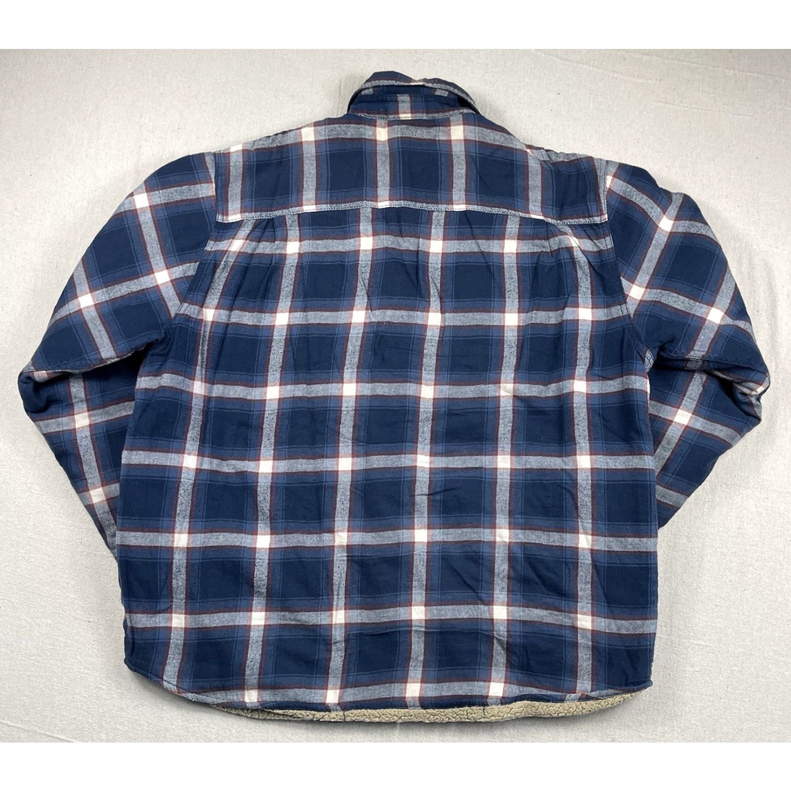 Wrangler Wrangler Jacket Shirt Men L Flannel Plaid Sherpa Lined Button Up Multicolor 90s Outdoor Workwear Mens Size US L / EU 52-54 / 3 - 2 Thumbnail