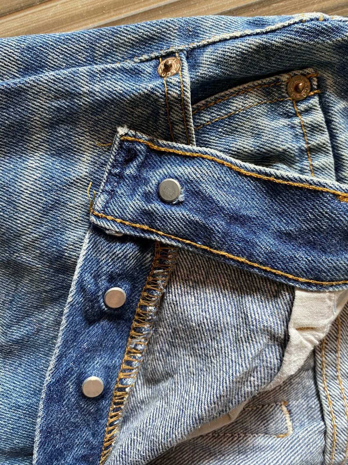 Levi's Vintage Clothing Vintage 90’s Levi’s 501 - 0115 Jeans Size US 32 / EU 48 - 5 Thumbnail