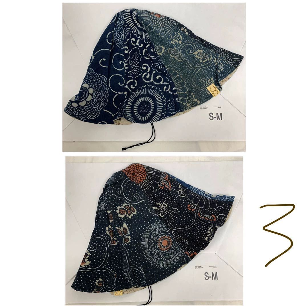 Visvim Visvim Tulipa Kofu Indigo Pattern/Indigo New M-L/S-M Size ONE SIZE - 1 Thumbnail