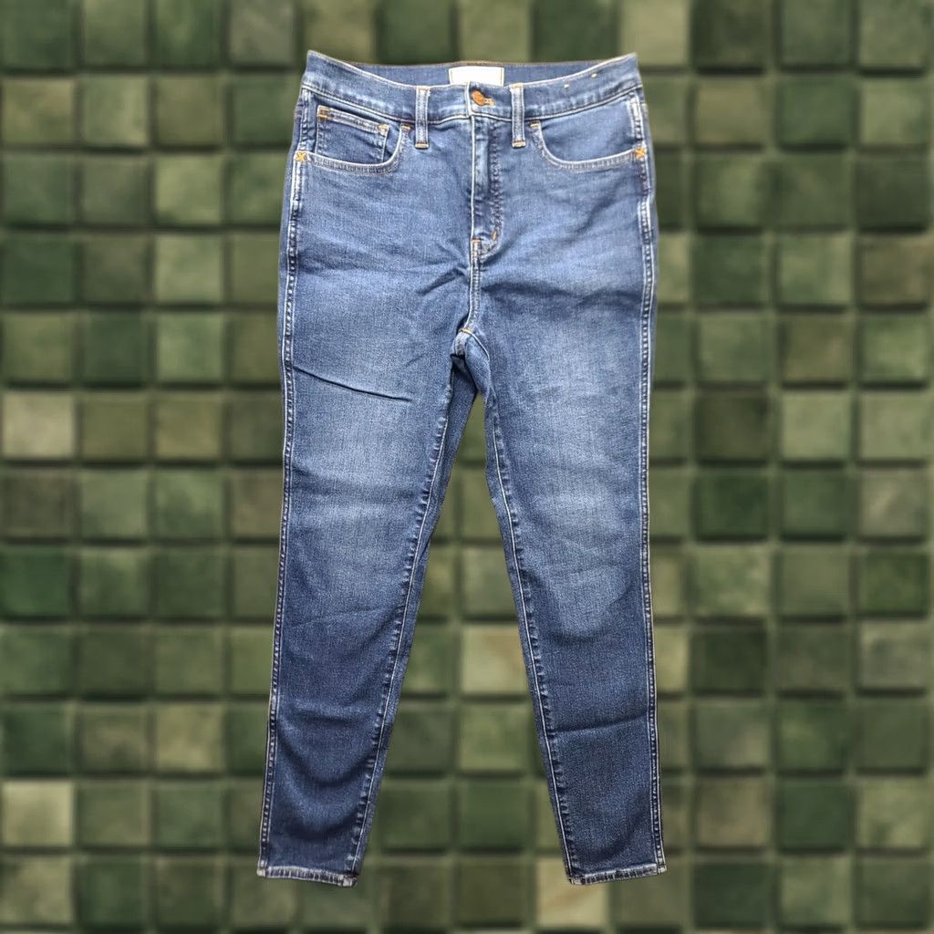 Madewell Madewell Jeans Women’s Size 28x27 High Rise Roadtripper Stretch Distressed Denim Blue 5-Pocket Regular Boys? Womens? Size 28" / US 6 / IT 42 - 1 Thumbnail