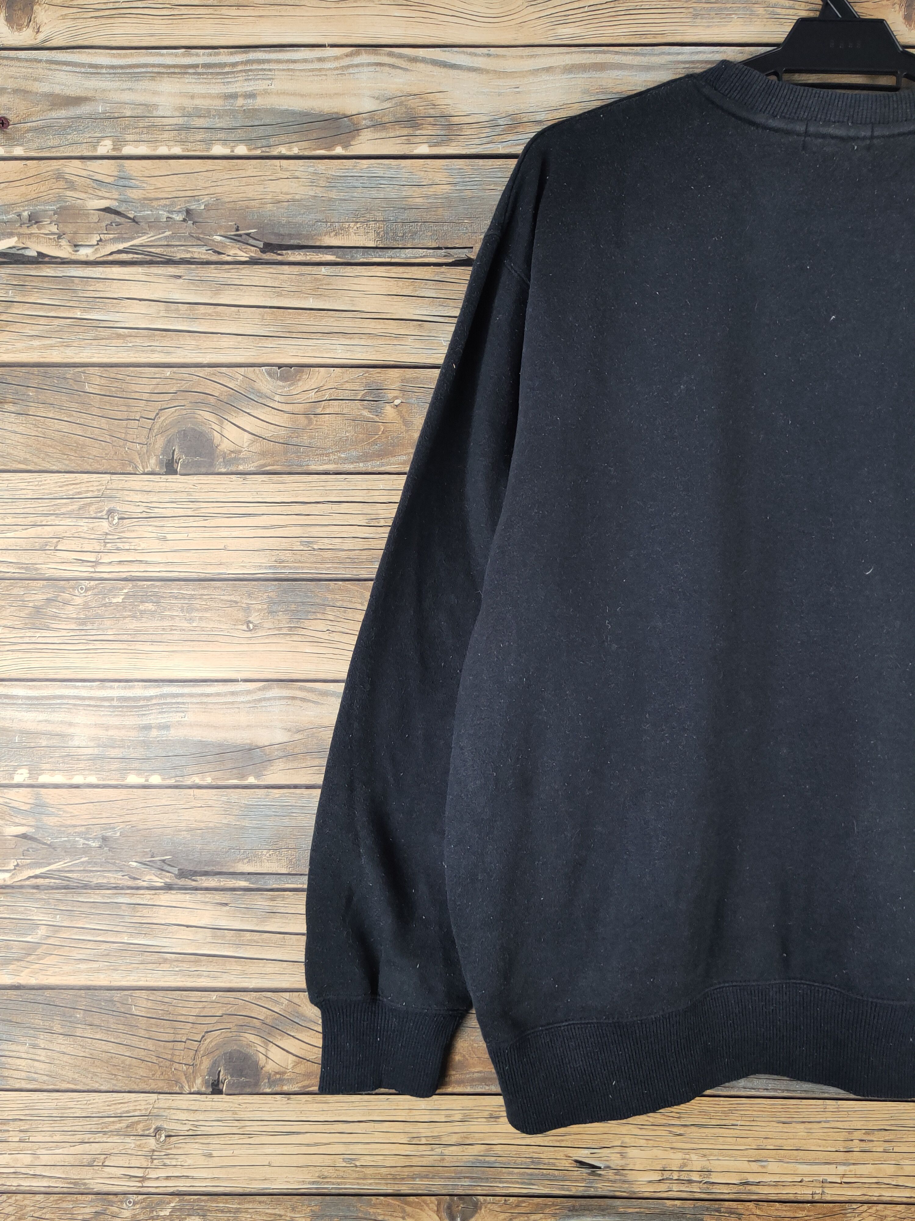 Japanese Brand DL Vercelli Black Sweatshirts #2473 Size US L / EU 52-54 / 3 - 9 Thumbnail