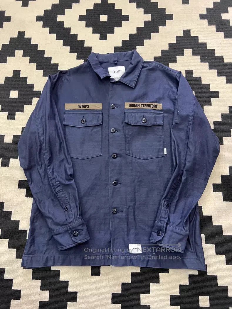 Wtaps Wtaps Long-sleeve Two-pocket Work Shirt Size US L / EU 52-54 / 3 - 1 Thumbnail