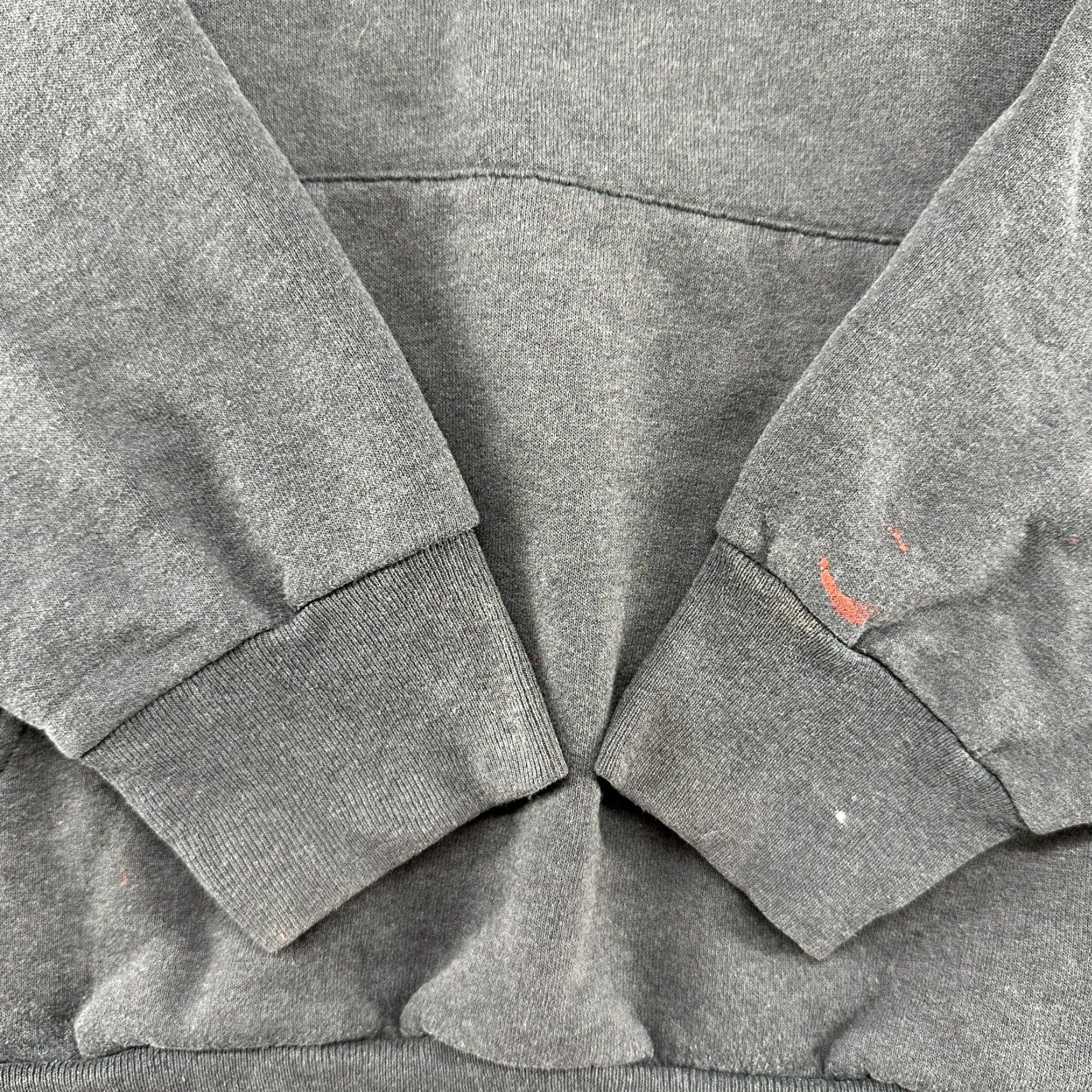Hanes VINTAGE UC San Diego Softball Hoodie Mens L Grey Pullover Cotton Dark 2002 Y2K Size US L / EU 52-54 / 3 - 3 Thumbnail