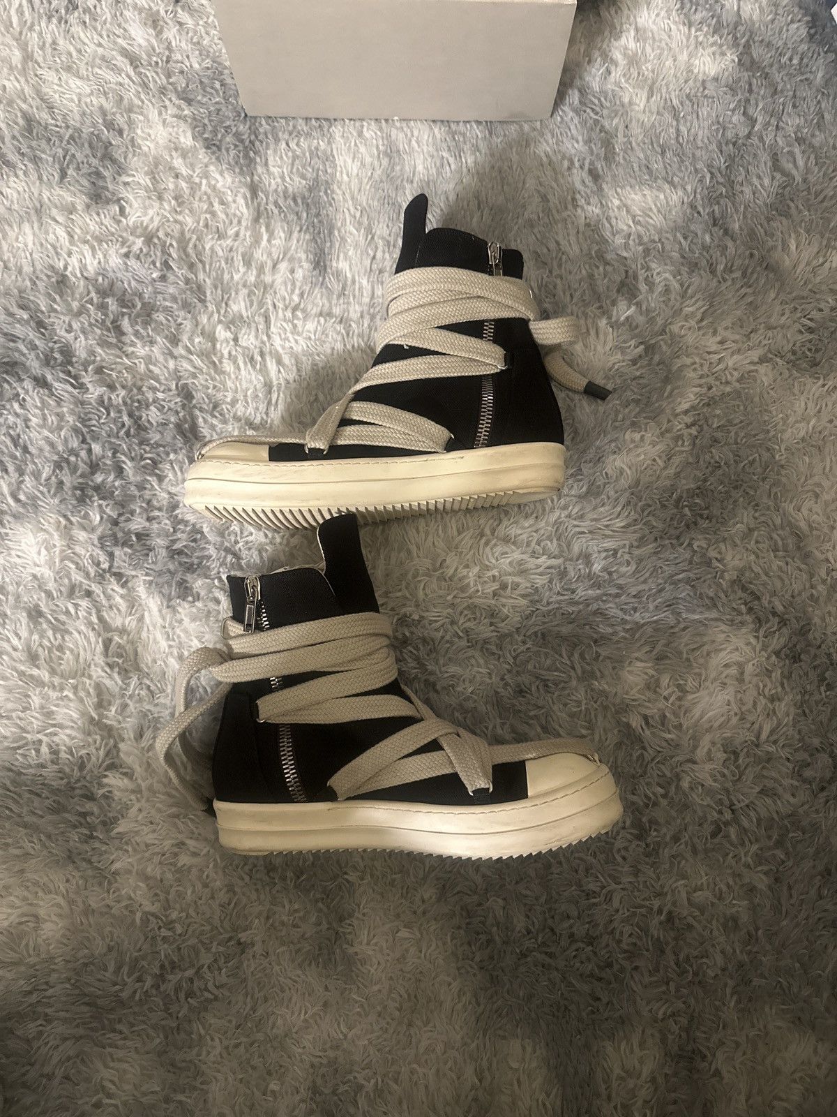 Rick Owens Rick Owen DRKSHDW Luxor Hexa high “Black Milk