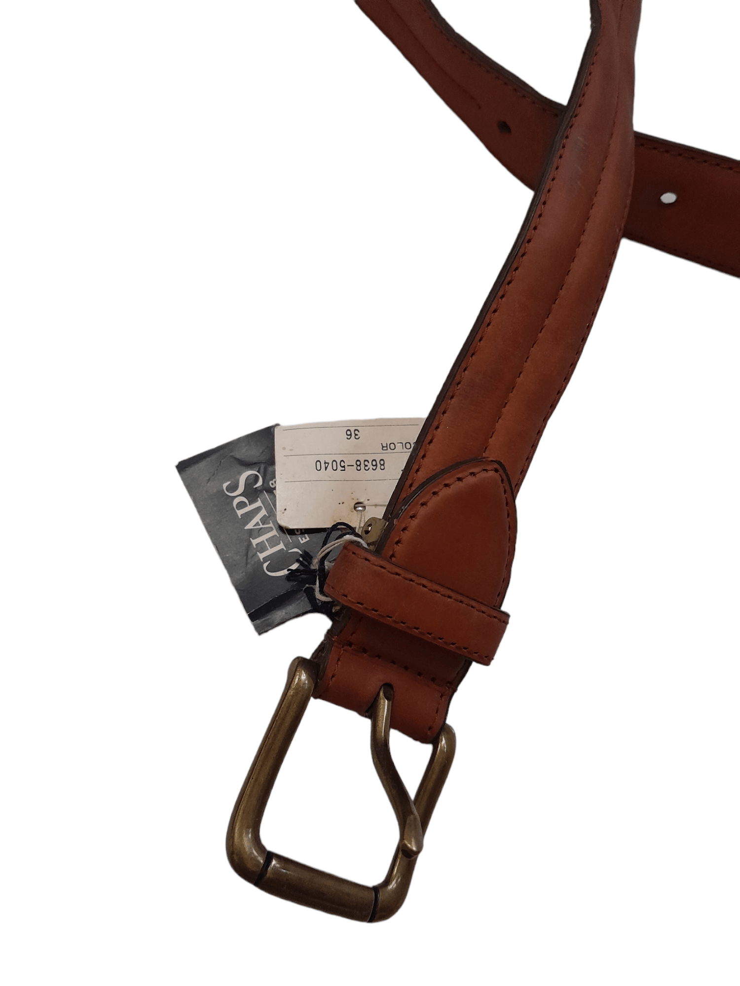 Chaps Ralph Lauren Chaps Polo Ralph Lauren Leather Belt (F221) Size 40 - 2 Thumbnail