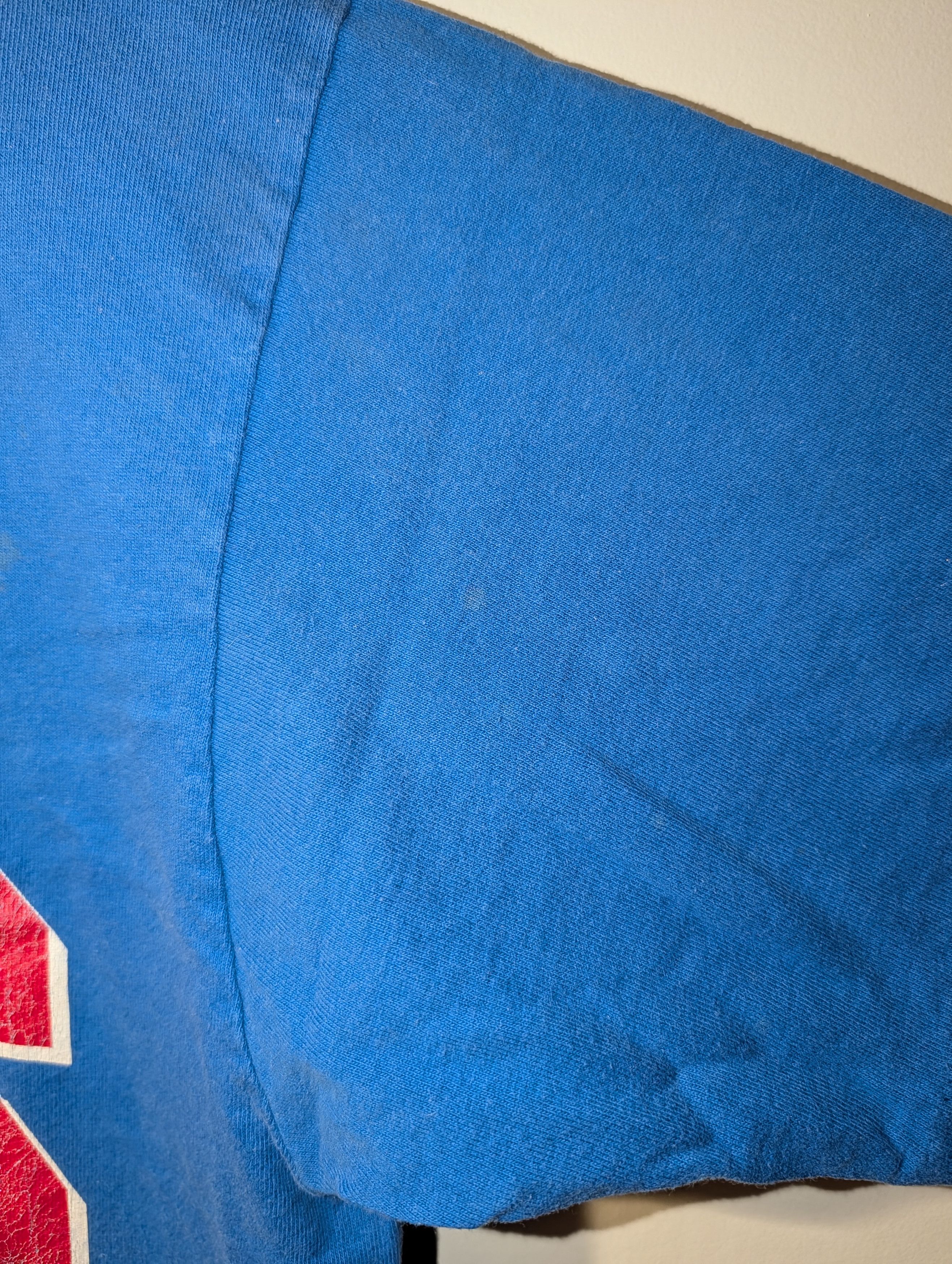 NFL Vintage New York Giants Helmet Artex T-Shirt Size Large 1993 Size US L / EU 52-54 / 3 - 6 Thumbnail