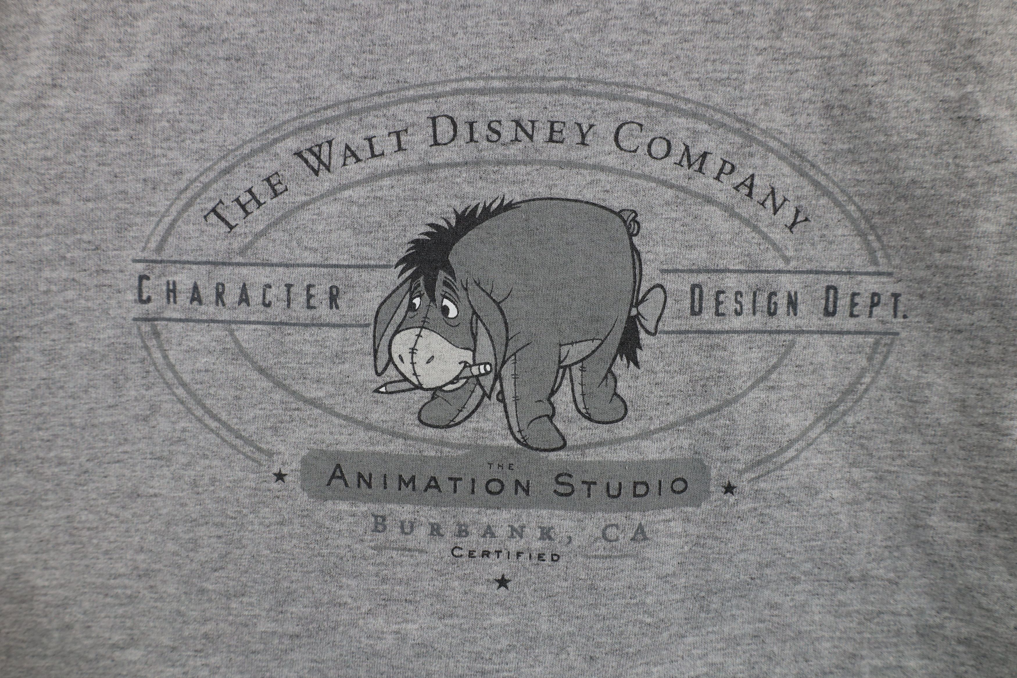Disney × Vintage Vintage 90s Disney Winnie the Pooh Eeyore Studio T-Shirt Size US M / EU 48-50 / 2 - 4 Thumbnail