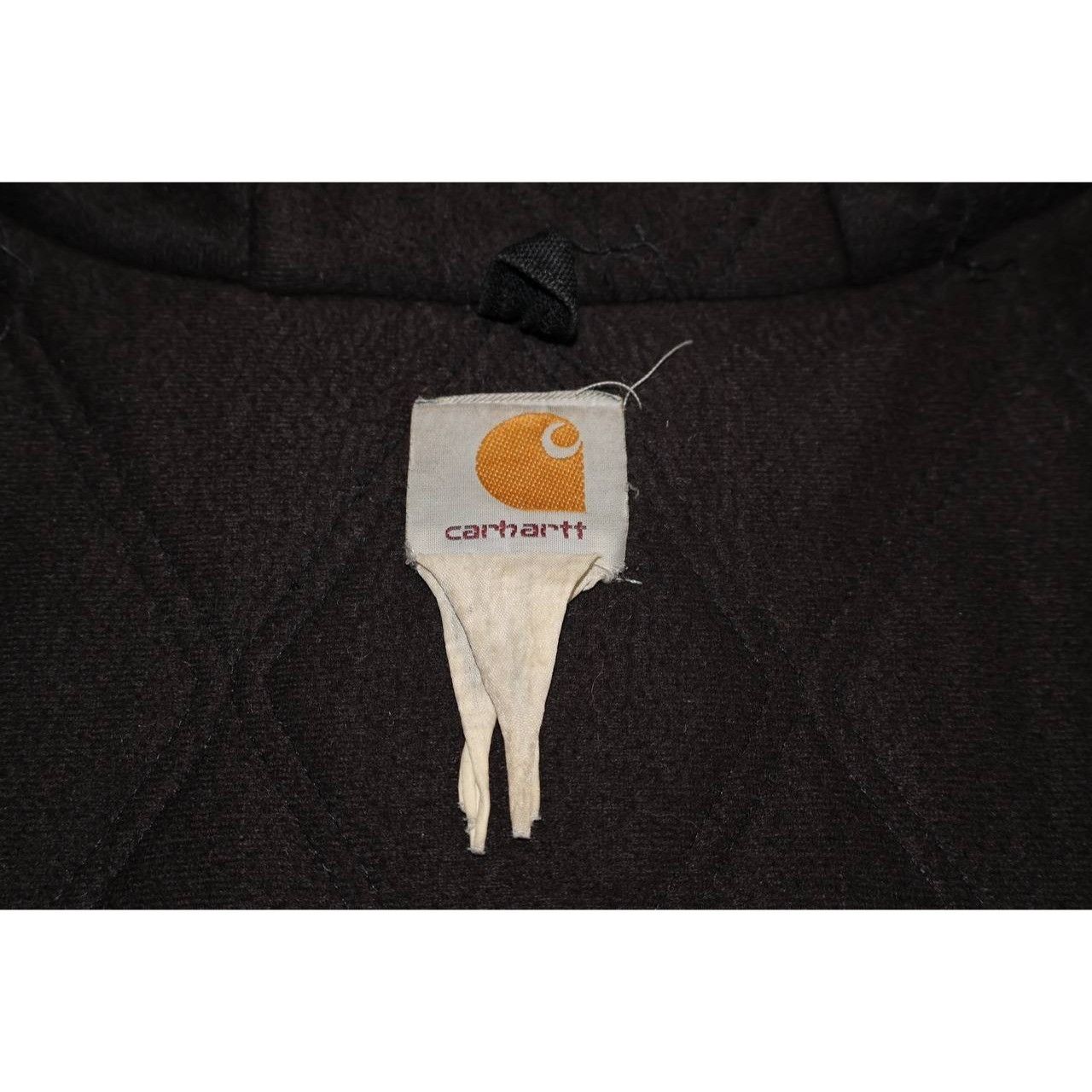 Carhartt Vintage Carhartt J130 Black Duck Quilted Flannel Lined Size US XXL / EU 58 / 5 - 2 Thumbnail