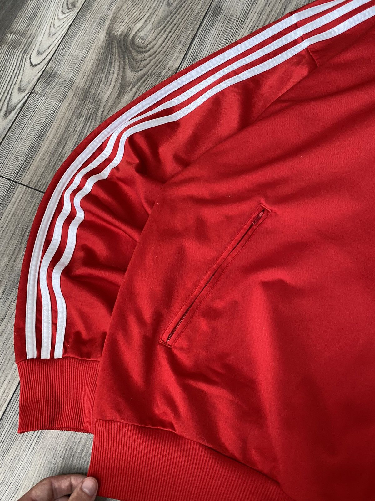 Adidas Vintage Adidas Firebird Red Track Jacket Size XXL Size US XXL / EU 58 / 5 - 6 Thumbnail