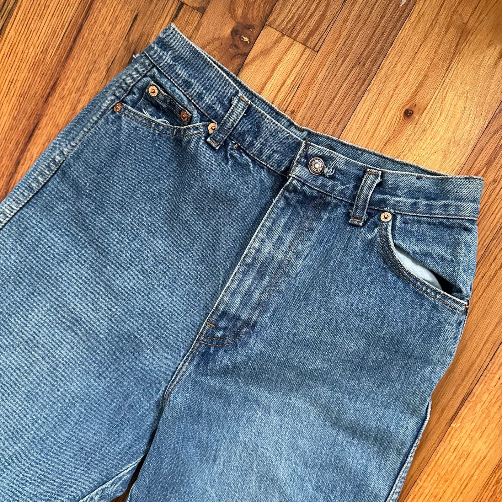 Levi's RARE Vintage Big E Levis Jeans Crazy 60s / 70s size 27" Size 27" / US 4 / IT 40 - 9 Thumbnail