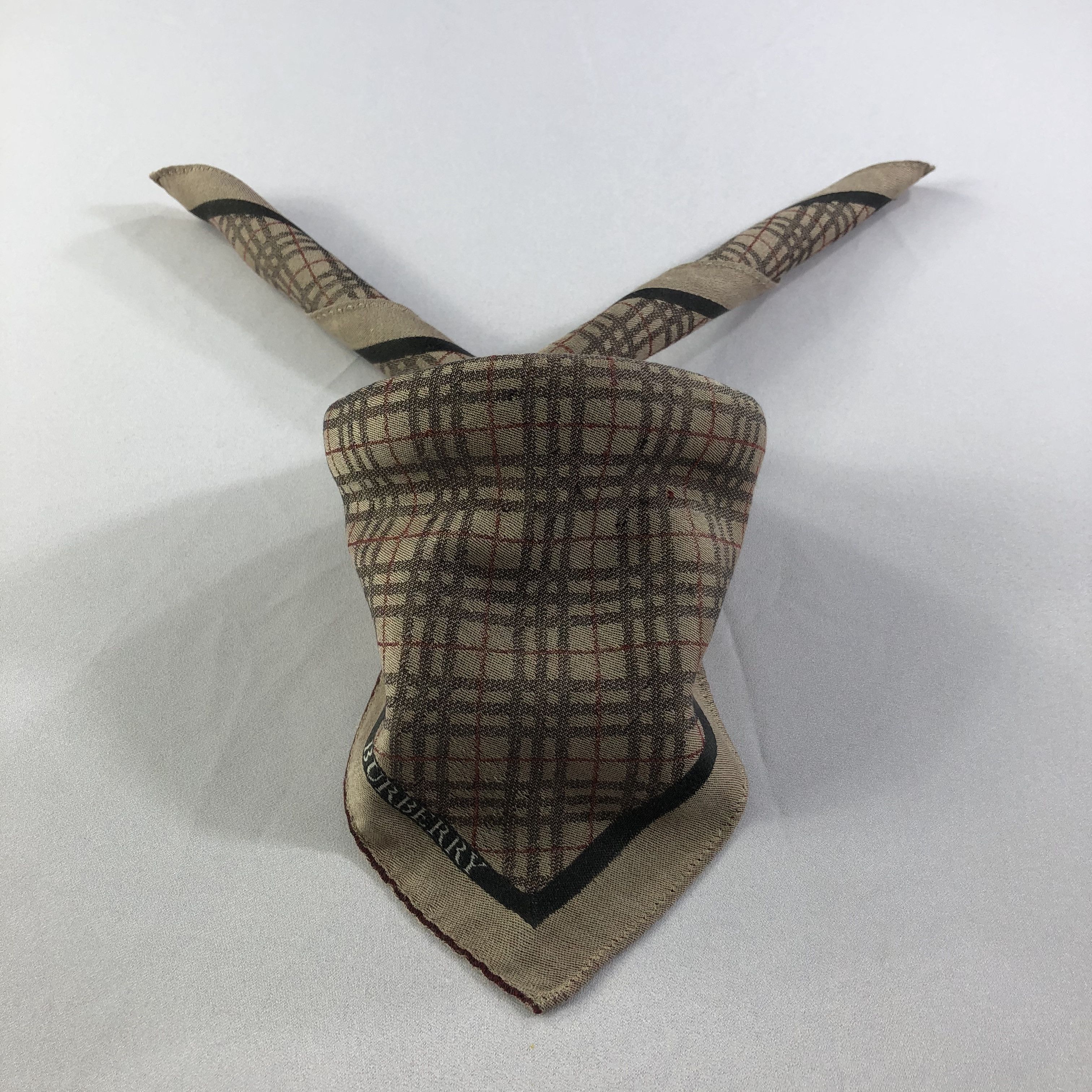 Burberry Burberry Handkerchief Neckerchief Bandana H1993 Size ONE SIZE - 1 Thumbnail