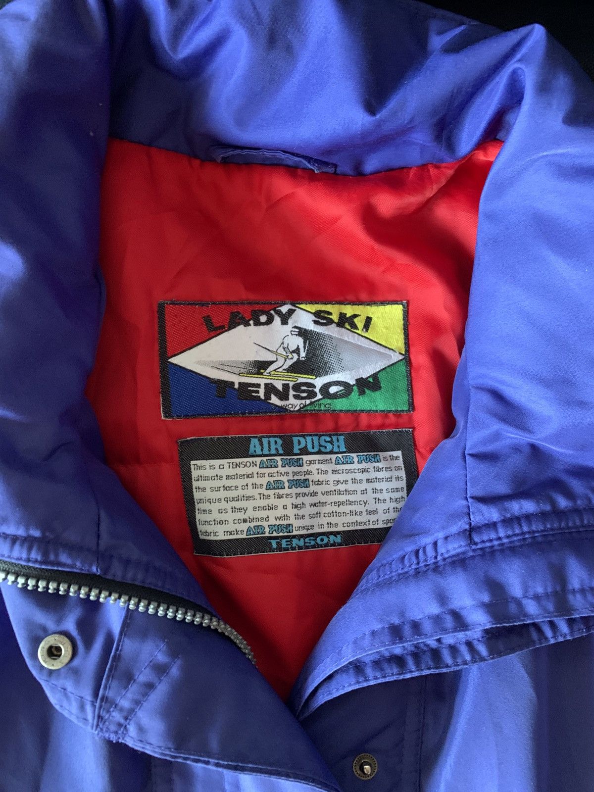 Vintage Tenson ski/ winter jacket Vintage from 90’ Size US L / EU 52-54 / 3 - 3 Thumbnail