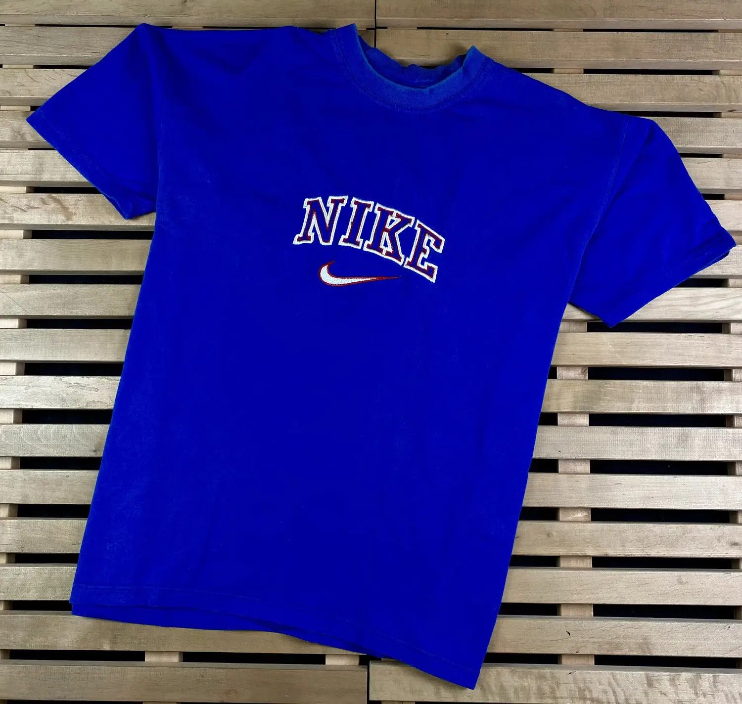 Nike × Vintage Mens Vintage T Shirt Nike Premier Big Logo Size XL Size US XL / EU 56 / 4 - 1 Thumbnail