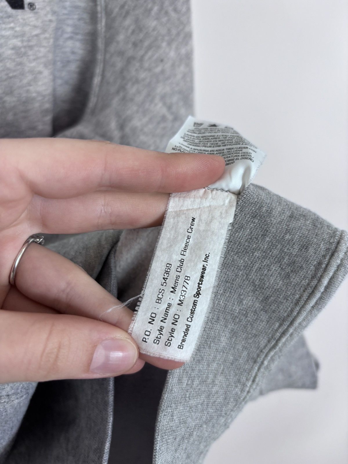Nike Nike Princeton University Men’s Grey Sweatshirt Crewneck Size US S / EU 44-46 / 1 - 13 Thumbnail