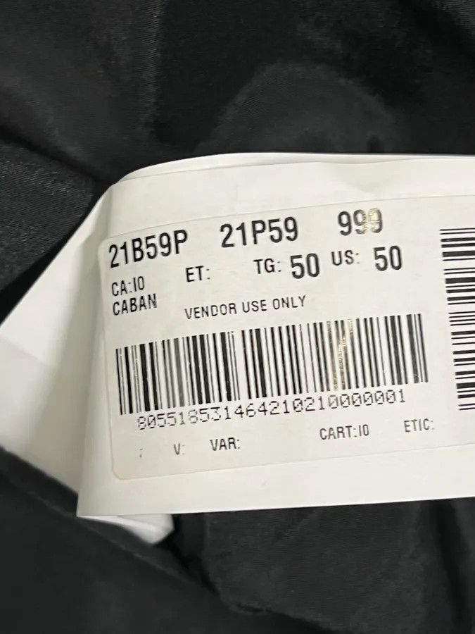 Emporio Armani SS2017 Emporio Armani Biker Padded Black Leather Jacket Size US M / EU 48-50 / 2 - 11 Thumbnail