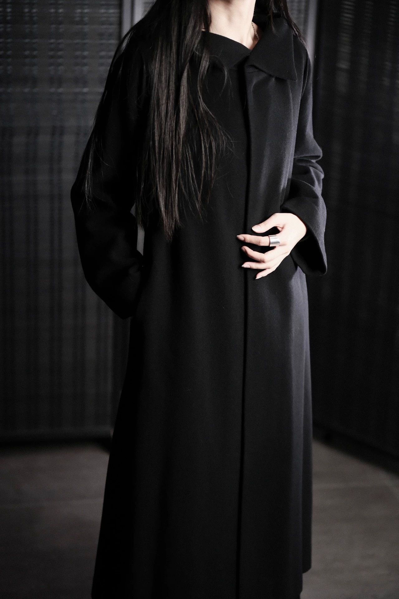 Yohji Yamamoto Yohji YS 05AW Vintage Cashmere Tulip Coat Women's Size L / US 10 / IT 46 - 4 Thumbnail